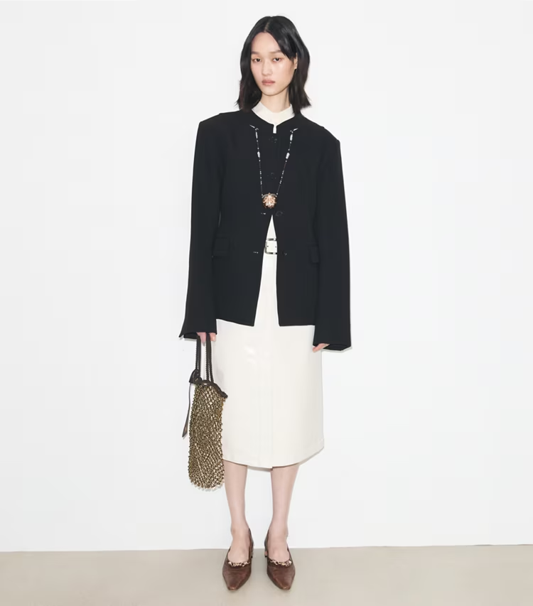 Viscose And Cotton Crepe Jacket - Image 3