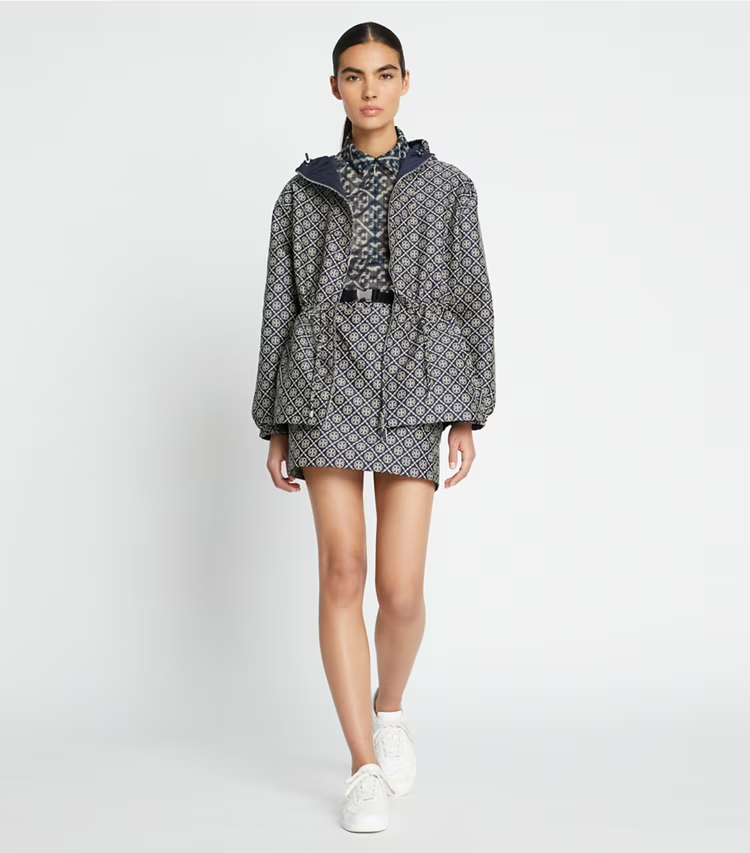 T Monogram Jacquard Anorak - Image 3