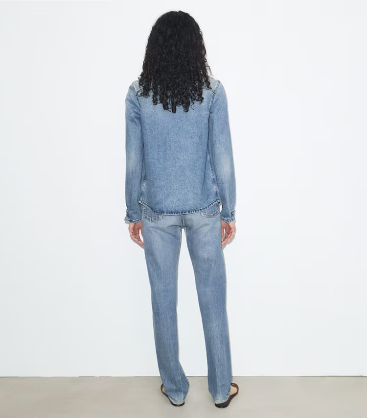 Denim Shirt Jacket - Image 4