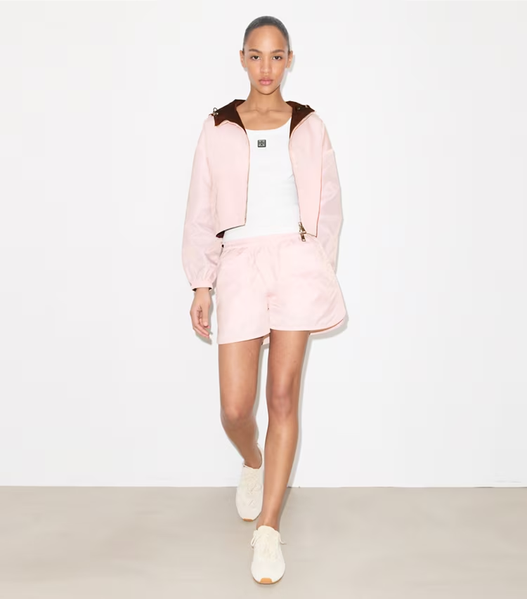 Reversible Cropped Nylon Jacket - Image 3