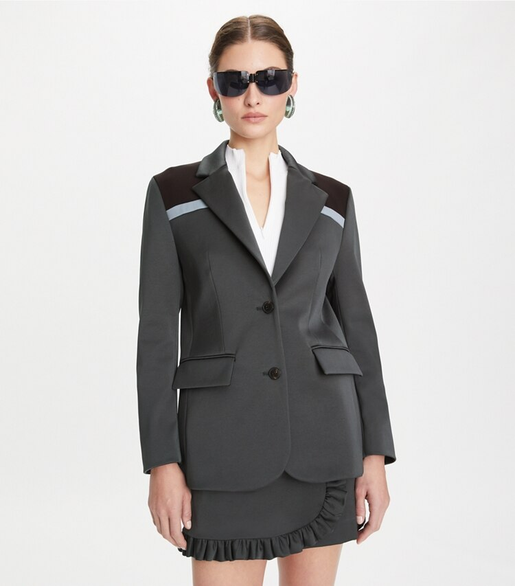 Colorblock Stretch Blazer - Image 2