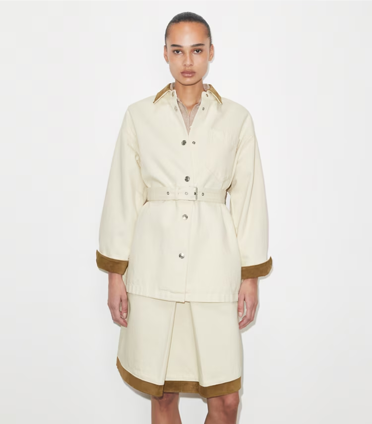 Button Down Denim Jacket - Image 2