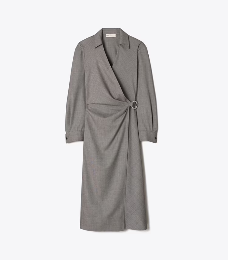 Wool Wrap Dress