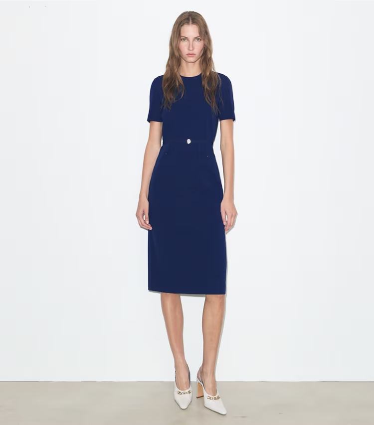 Viscose Pointelle Dress - Image 2