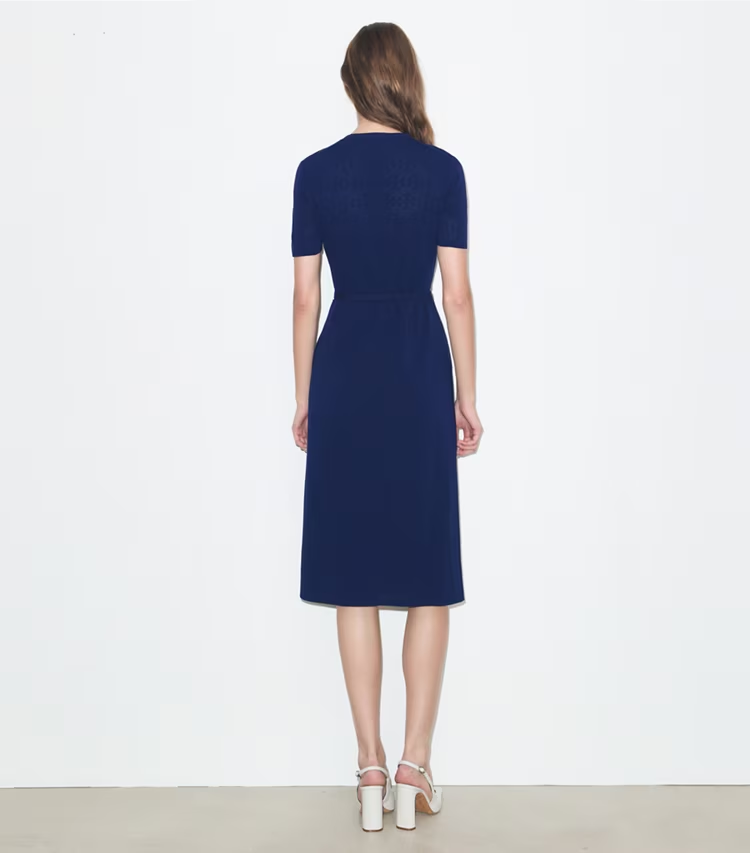Viscose Pointelle Dress - Image 3