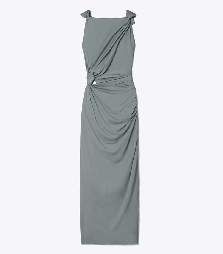 Viscose Knot Dress