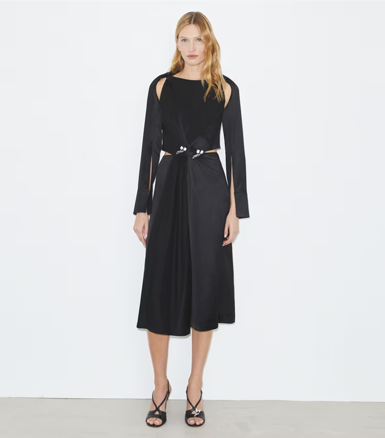 Twisted Viscose Dress - Image 2