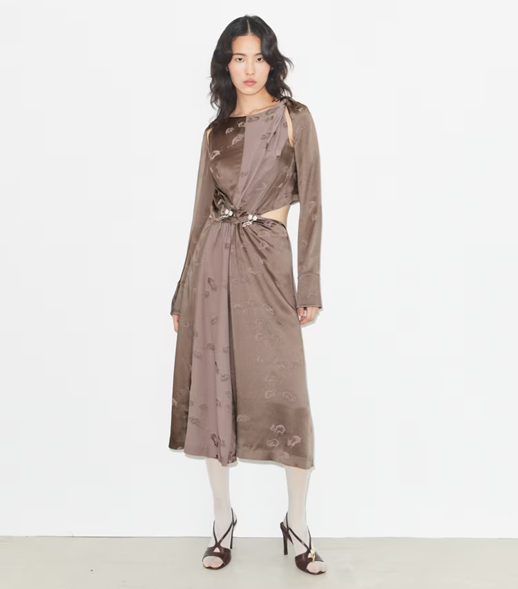 Twisted Viscose Dress - Image 2