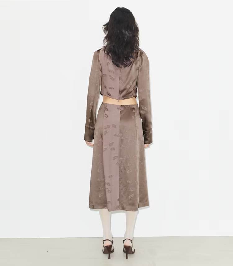 Twisted Viscose Dress - Image 3