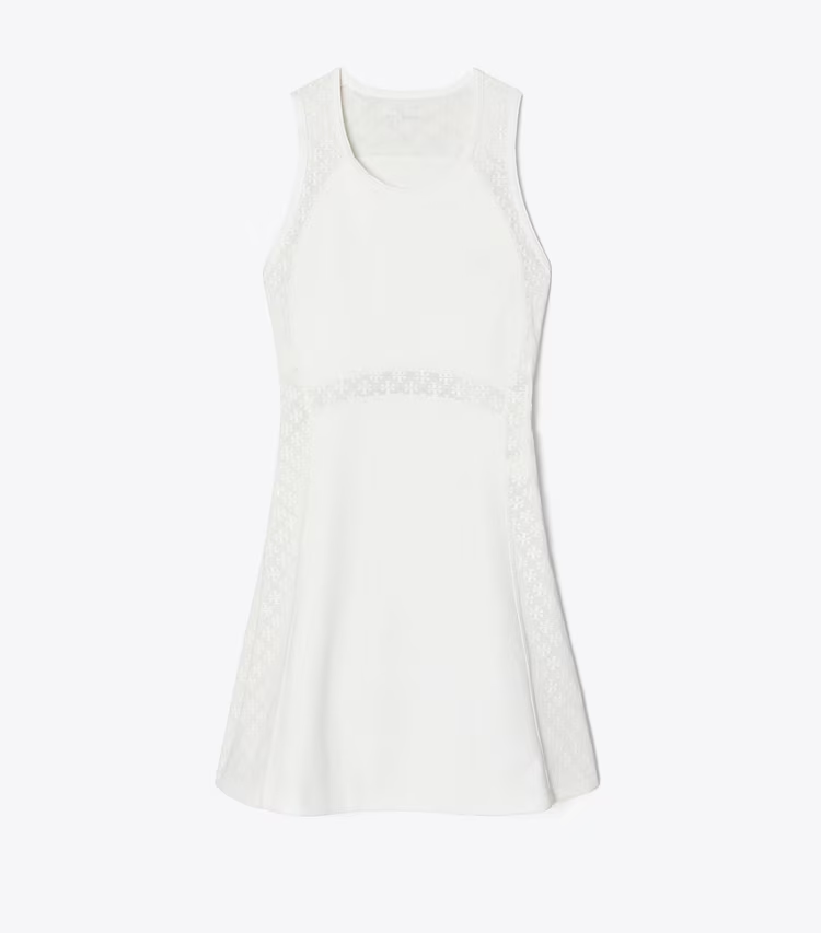 T Monogram Mesh Tank Dress