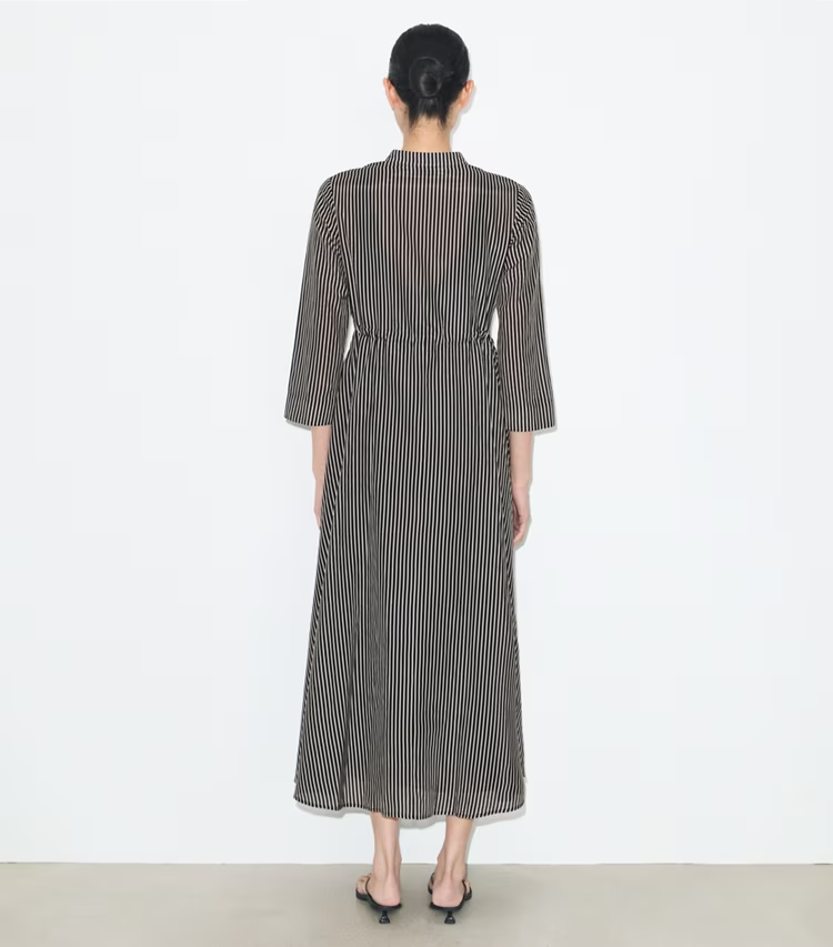 Striped Cotton Dress - Image 3