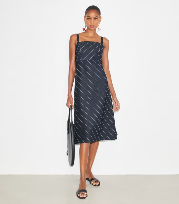 Striped Cotton Dress - Image 2