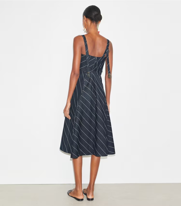 Striped Cotton Dress - Image 3