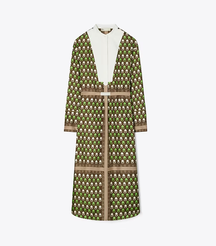 Silk Shirtdress