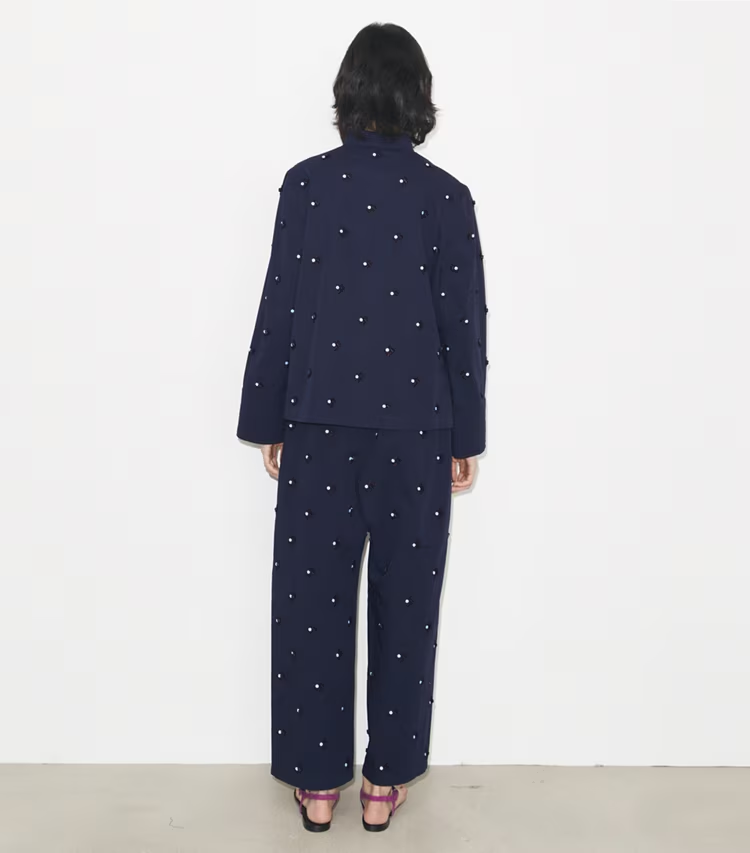 Embellished Cotton Top - Image 4