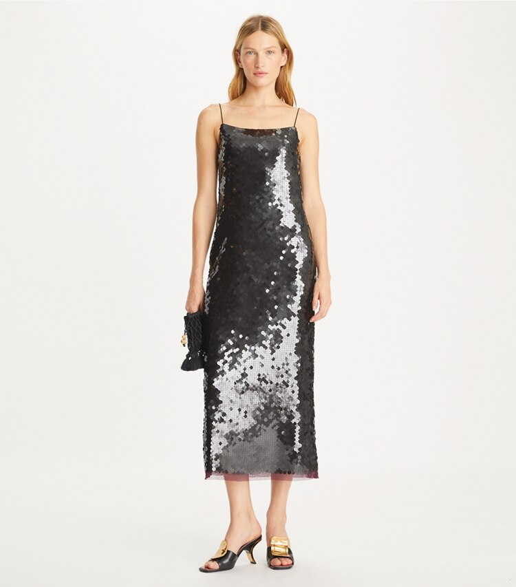 Sequin Slip Dress - Image 2