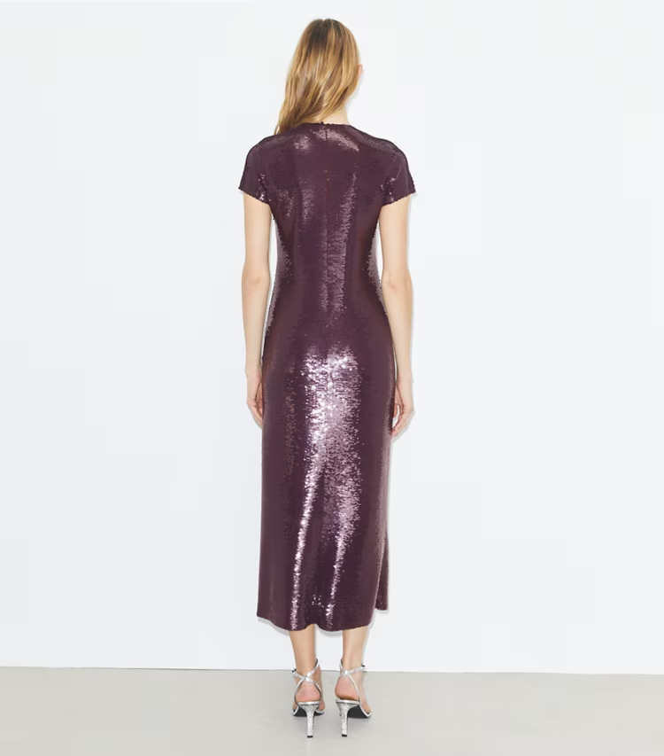 Sequined T-Shirt Dress - Image 3