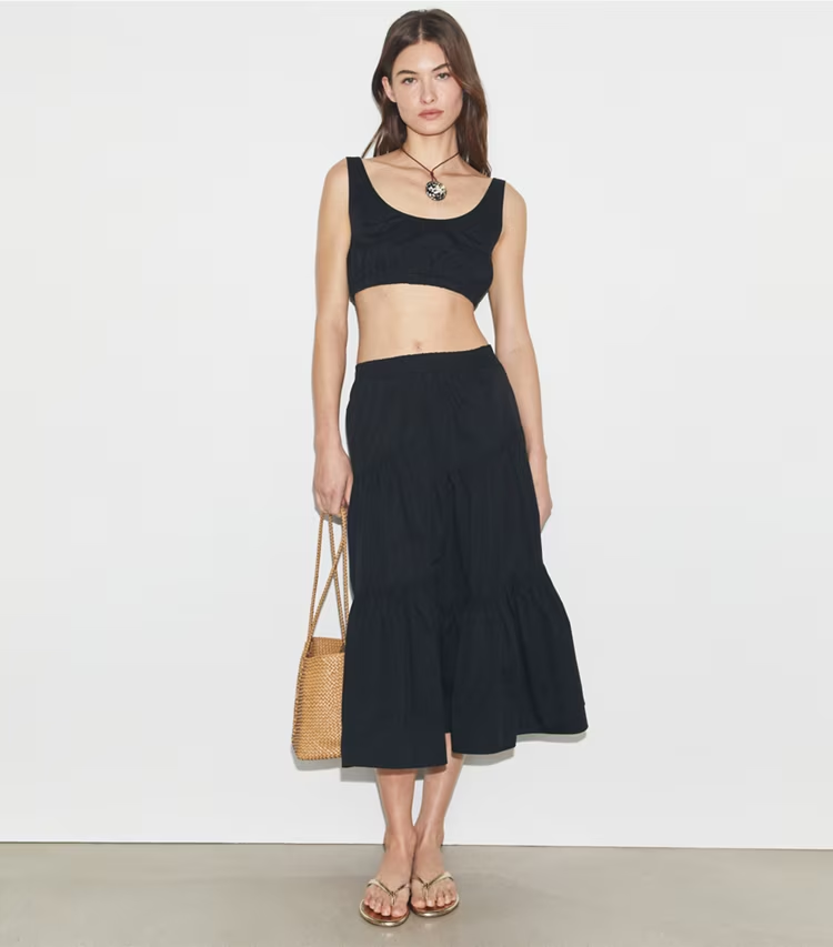 Cotton Tank Crop Top - Image 2