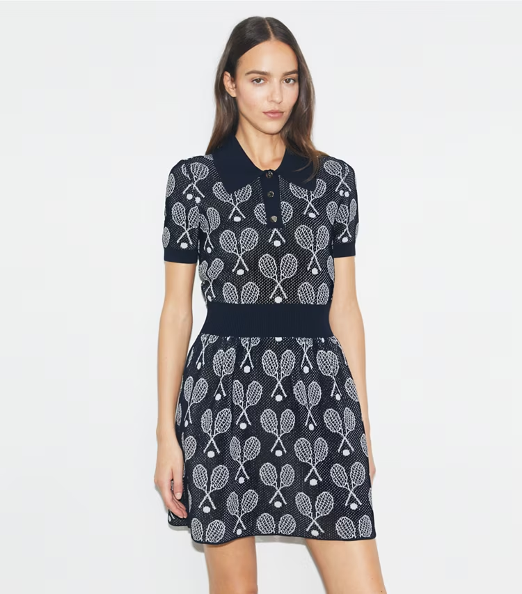 Racquet Mesh Dress - Image 2