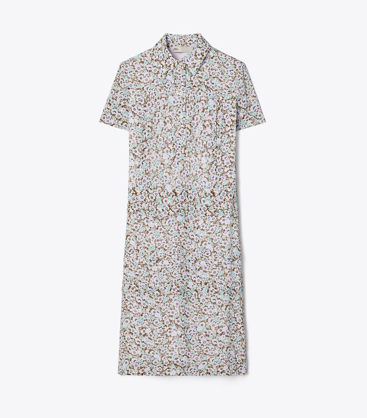 Printed Viscose Shirtdress