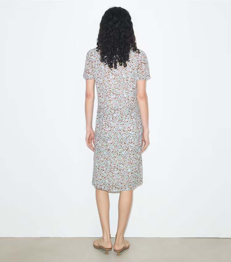 Printed Viscose Shirtdress - Image 3
