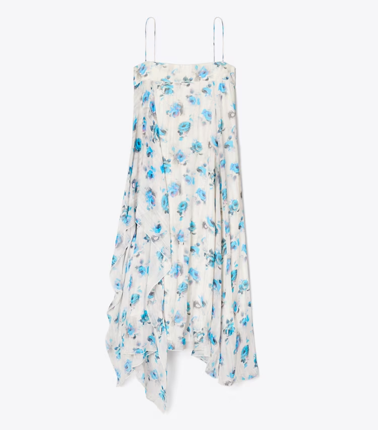 Printed Silk Dress