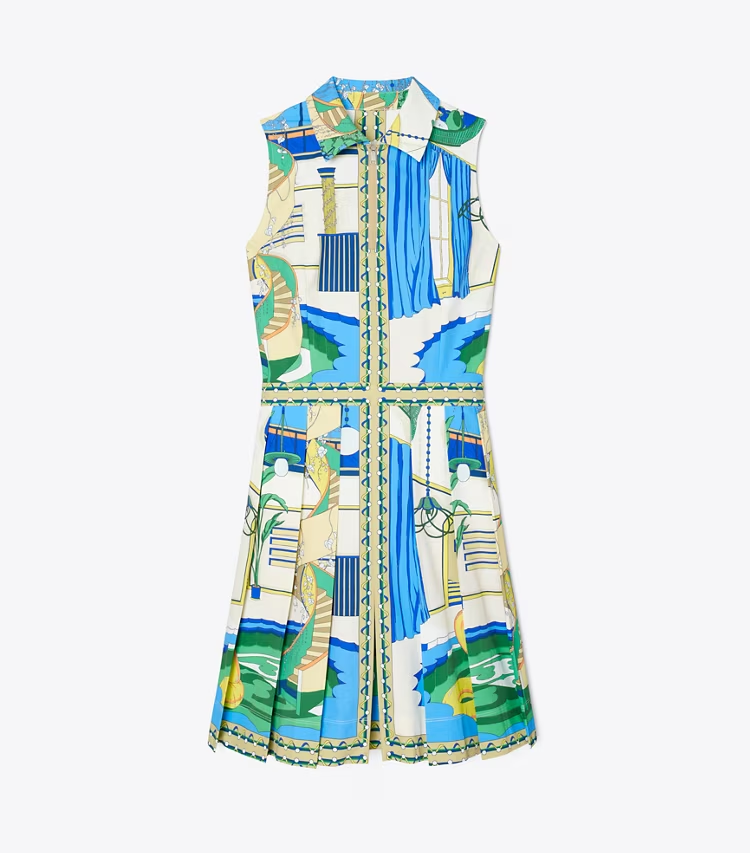 Printed Golf Dress