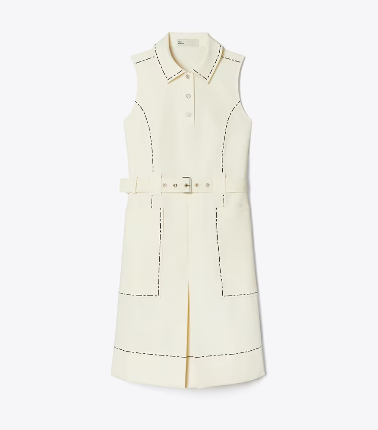 Pick Stitch Stretch Golf Dress