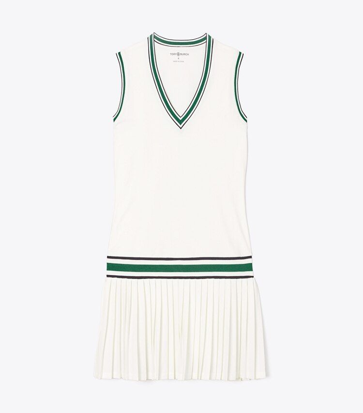 Performance Jersey V-Neck Tennis Dress