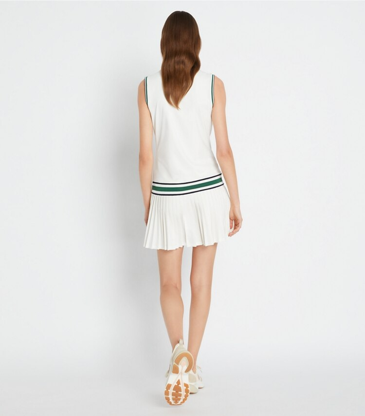 Performance Jersey V-Neck Tennis Dress - Image 3