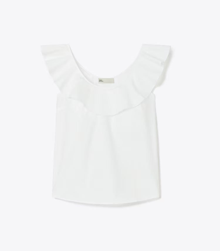 Cotton Flounce Top