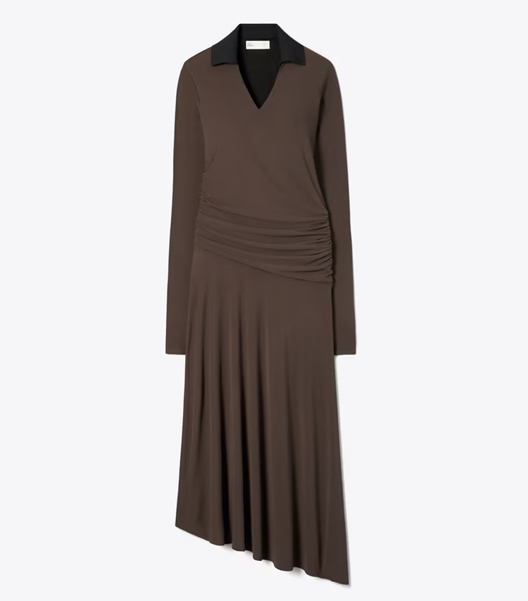 Jersey Collared Dress