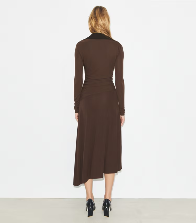 Jersey Collared Dress - Image 3