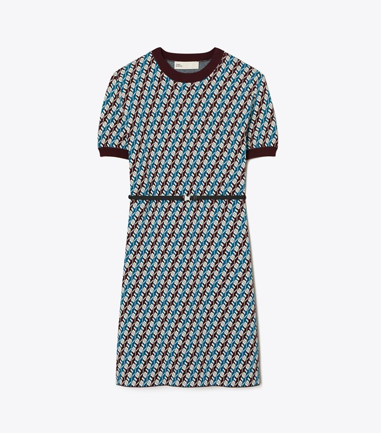 Jacquard Sweater Dress