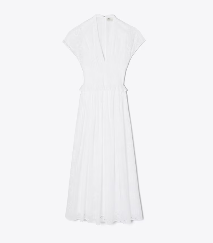 Eyelet Cotton Dress