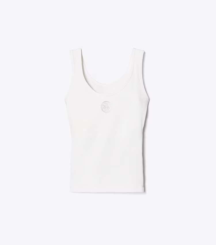Embossed Logo Tennis Tank