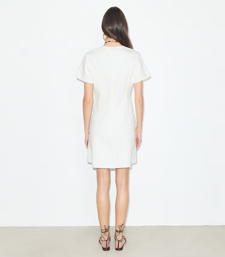 Denim Mini Dress - Image 4