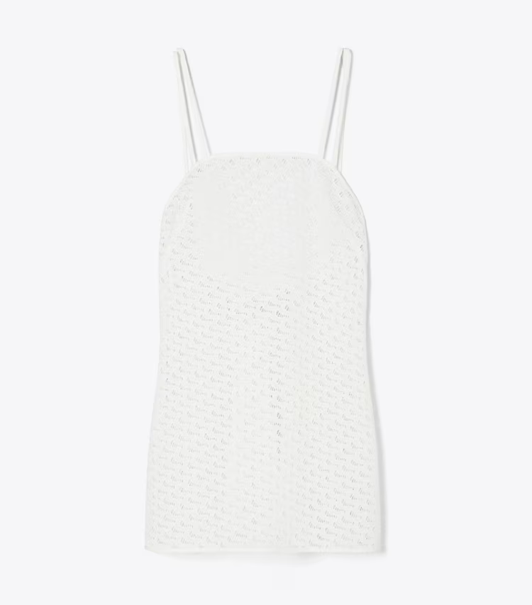 Broderie Mini Dress