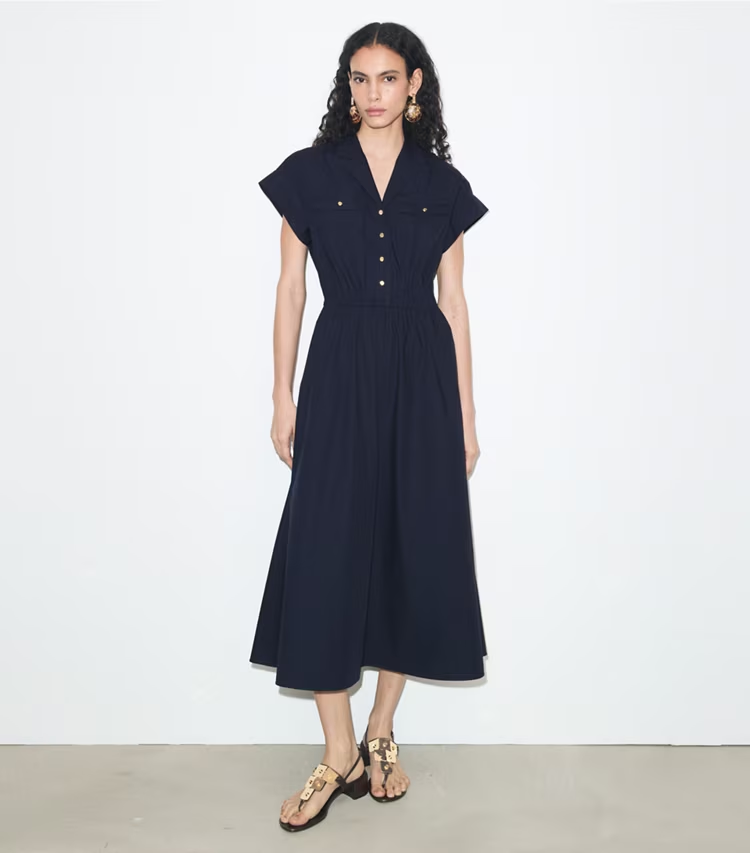 Cotton Poplin Shirtdress - Image 2