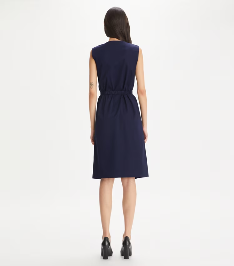Cotton Poplin Dress - Image 3