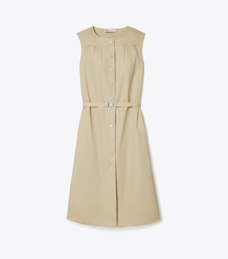 Cotton Poplin Dress