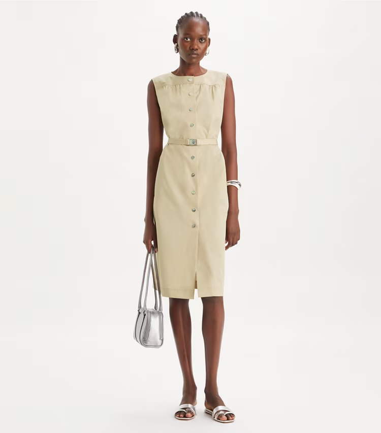 Cotton Poplin Dress - Image 2