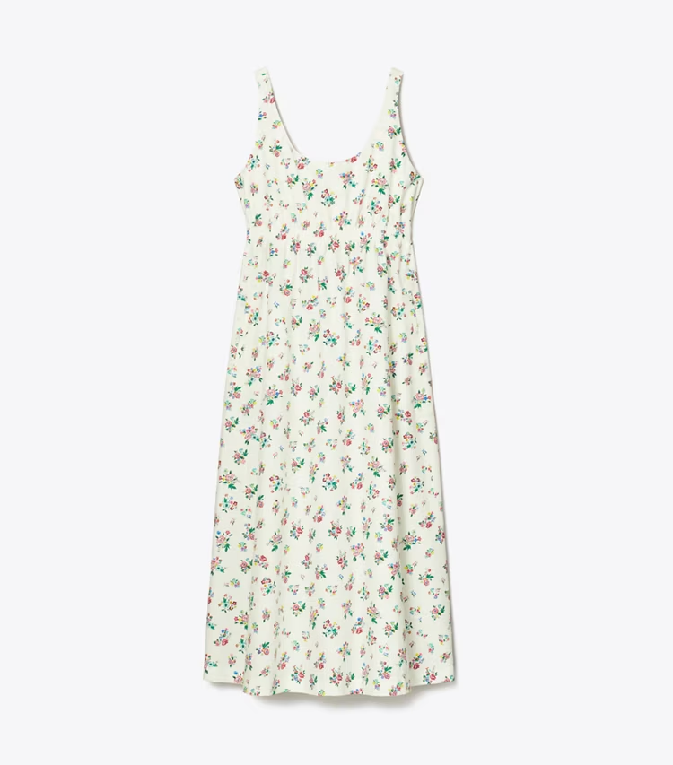 Bonded Poplin Dress
