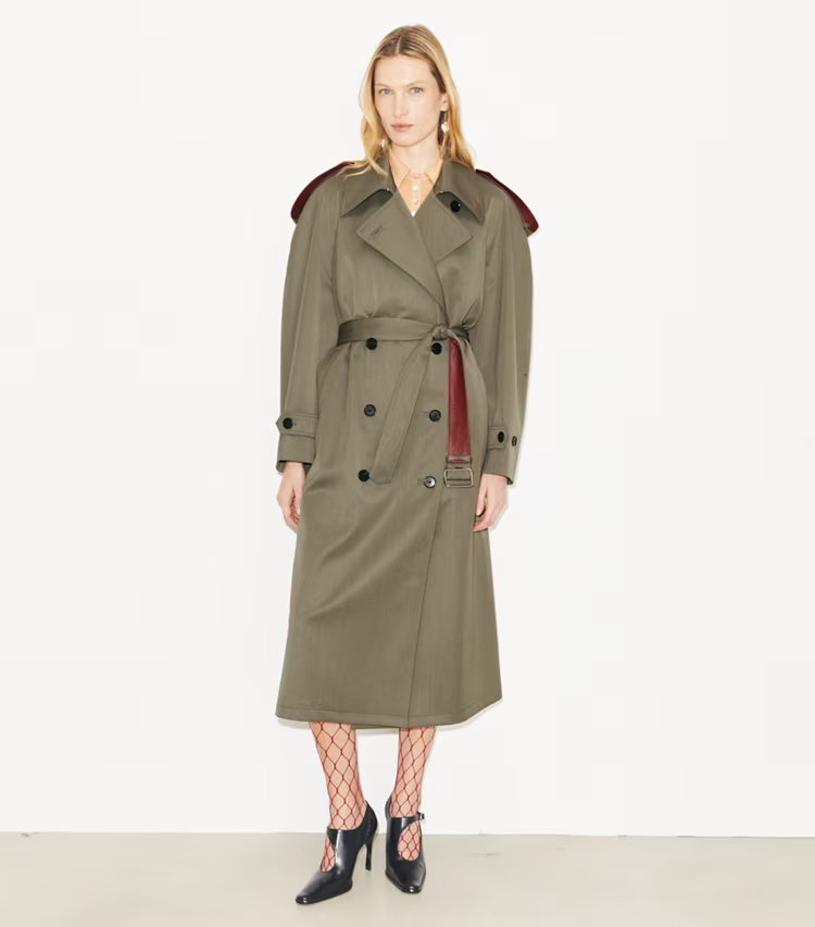 Wool Trench Coat - Image 2