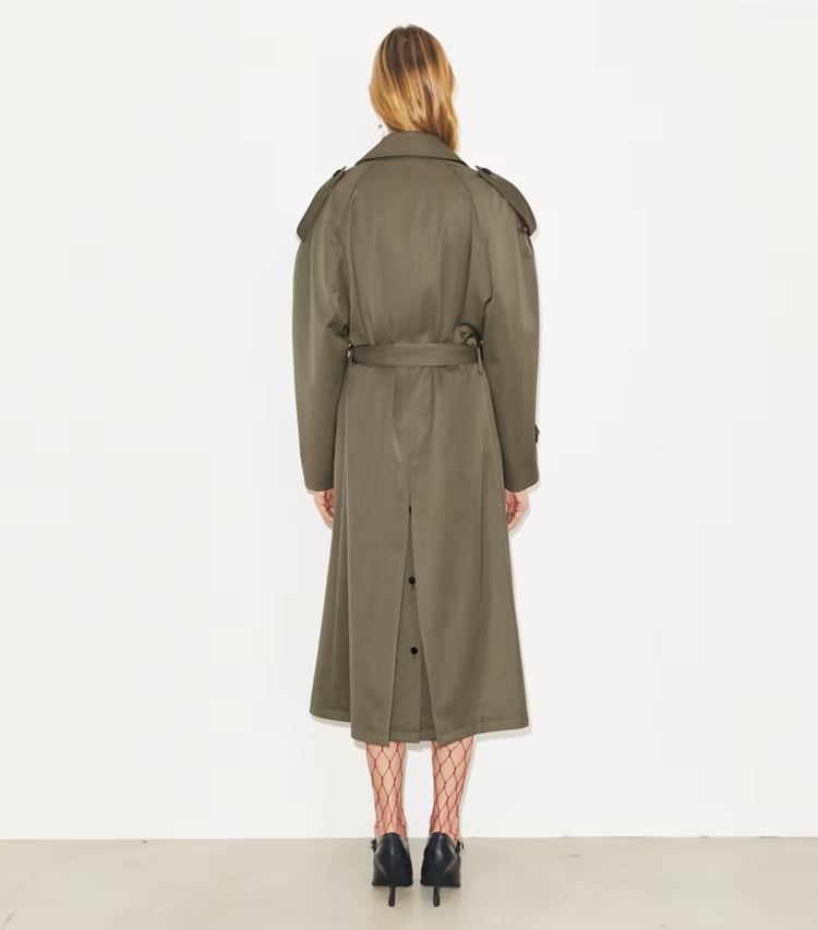 Wool Trench Coat - Image 3