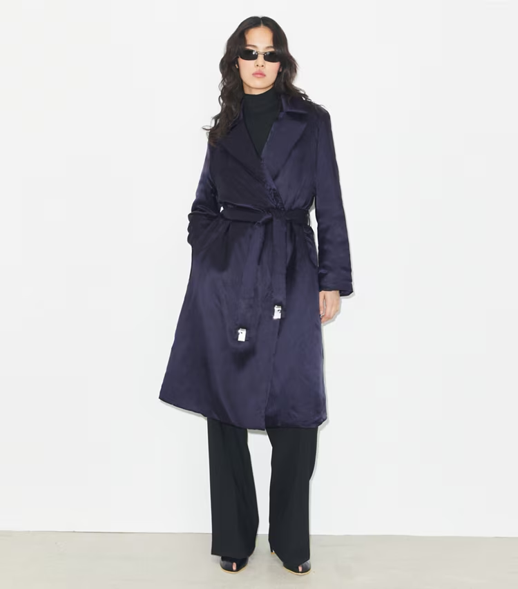 Viscose Padded Coat - Image 2