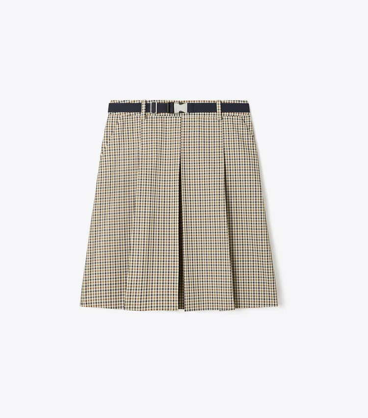 Plaid Golf Skirt