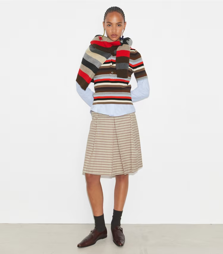 Plaid Golf Skirt - Image 2