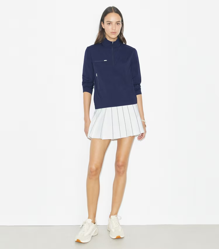 X-Embroidered Tennis Skirt - Image 2