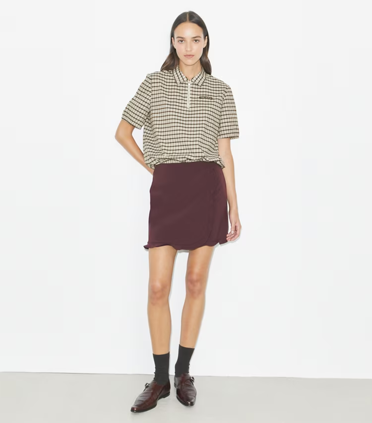 Ruffle Stretch Golf Skirt - Image 2